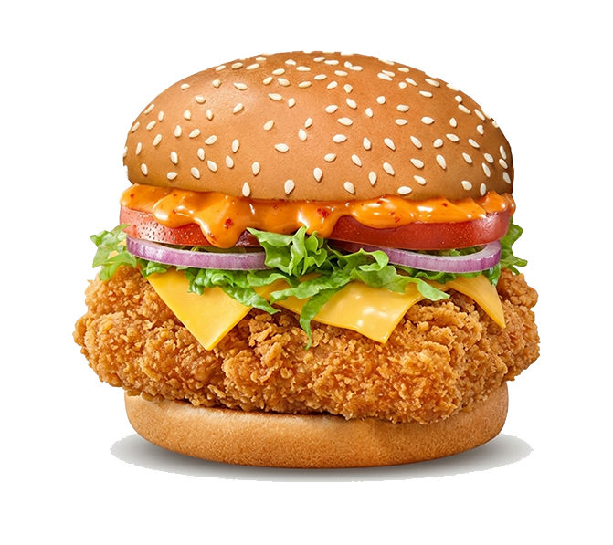 MAG Spicy Jumbo Chicken Burger